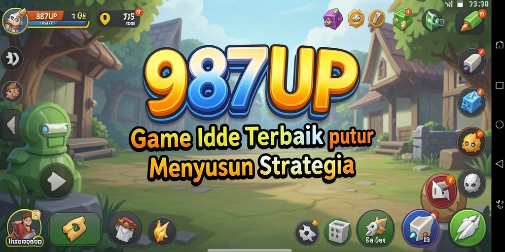 Gameplay mengasyikkan di 987UP dengan elemen strategi Idle.
