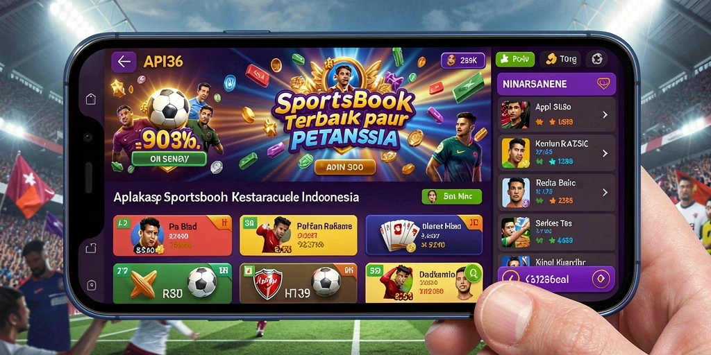 Tampilan gameplay yang menarik dari aplikasi Sportsbook API36.