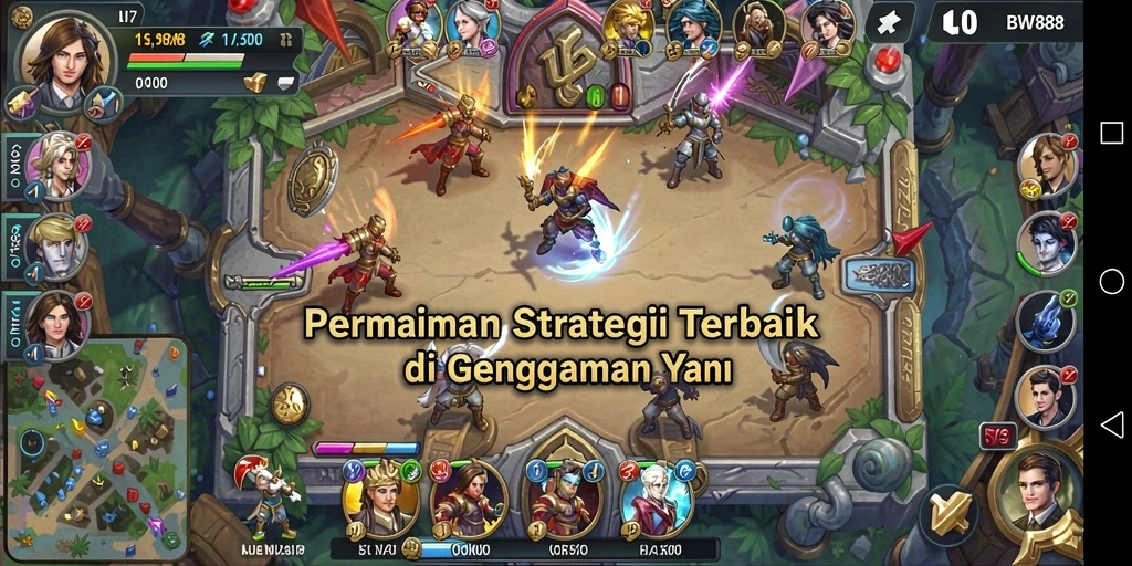 Tampilan gameplay BW888 yang menegangkan dan interaktif.