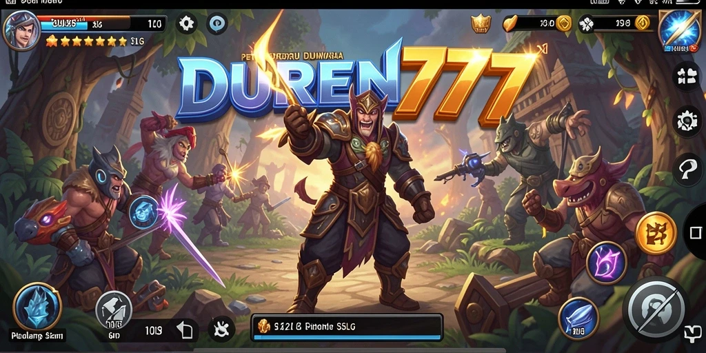Gameplay seru dan menantang dalam DUREN777.