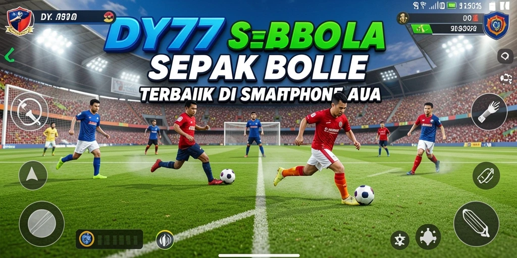 Tampilan menarik dari gameplay sepak bola DY777 yang memikat.