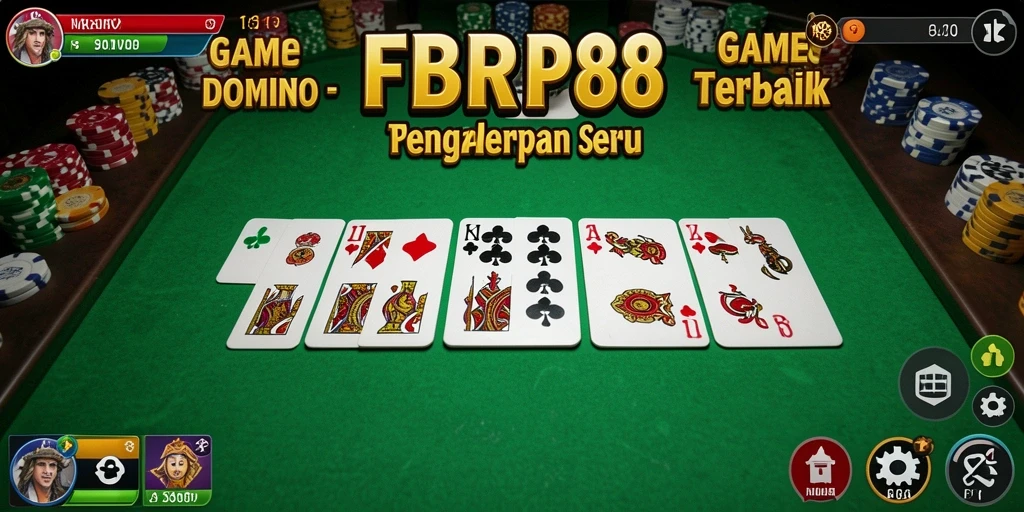 Screenshot gameplay FBRP88 menunjukkan keseruan permainan Domino.