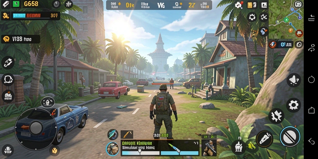 Tampilan gameplay G668 yang menarik dan menawan