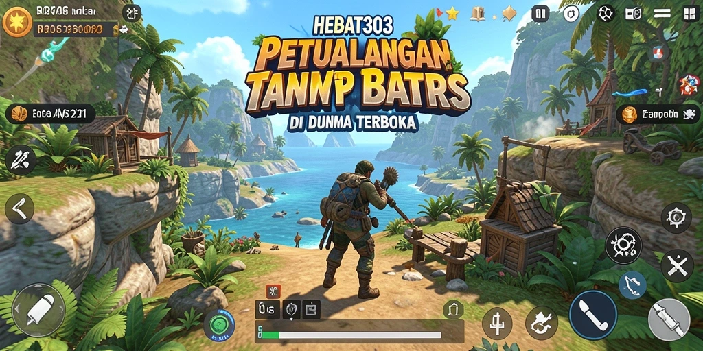 Tampilan gameplay HEBAT303 yang menarik di dunia Open World.