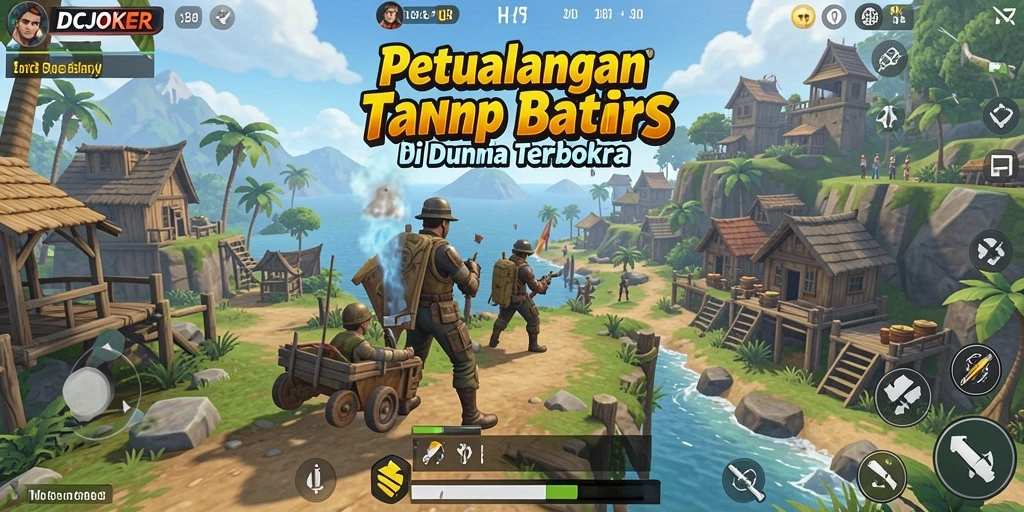 Tampilan gameplay seru di dunia terbuka IDCJOKER.