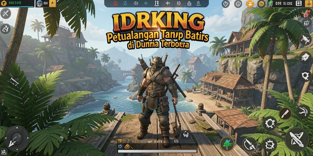 Tampilan menakjubkan dari gameplay Open World IDRKING.