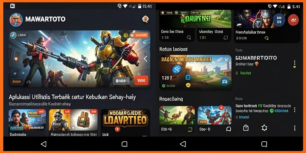 Tampilan aplikasi MAWARTOTO dengan fitur pengingat yang menarik.