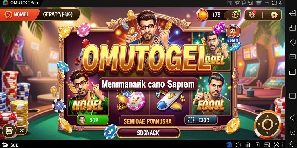 Tampilan gameplay slot OMUTOGEL yang menarik dan seru.