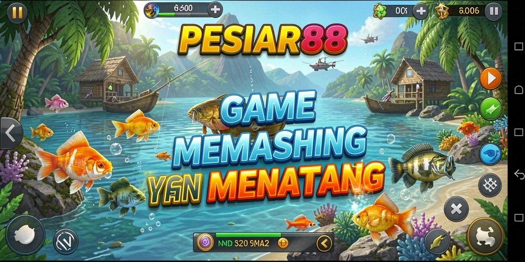 Tangkapan ikan besar dan grafis menawan dalam gameplay PESIAR88.